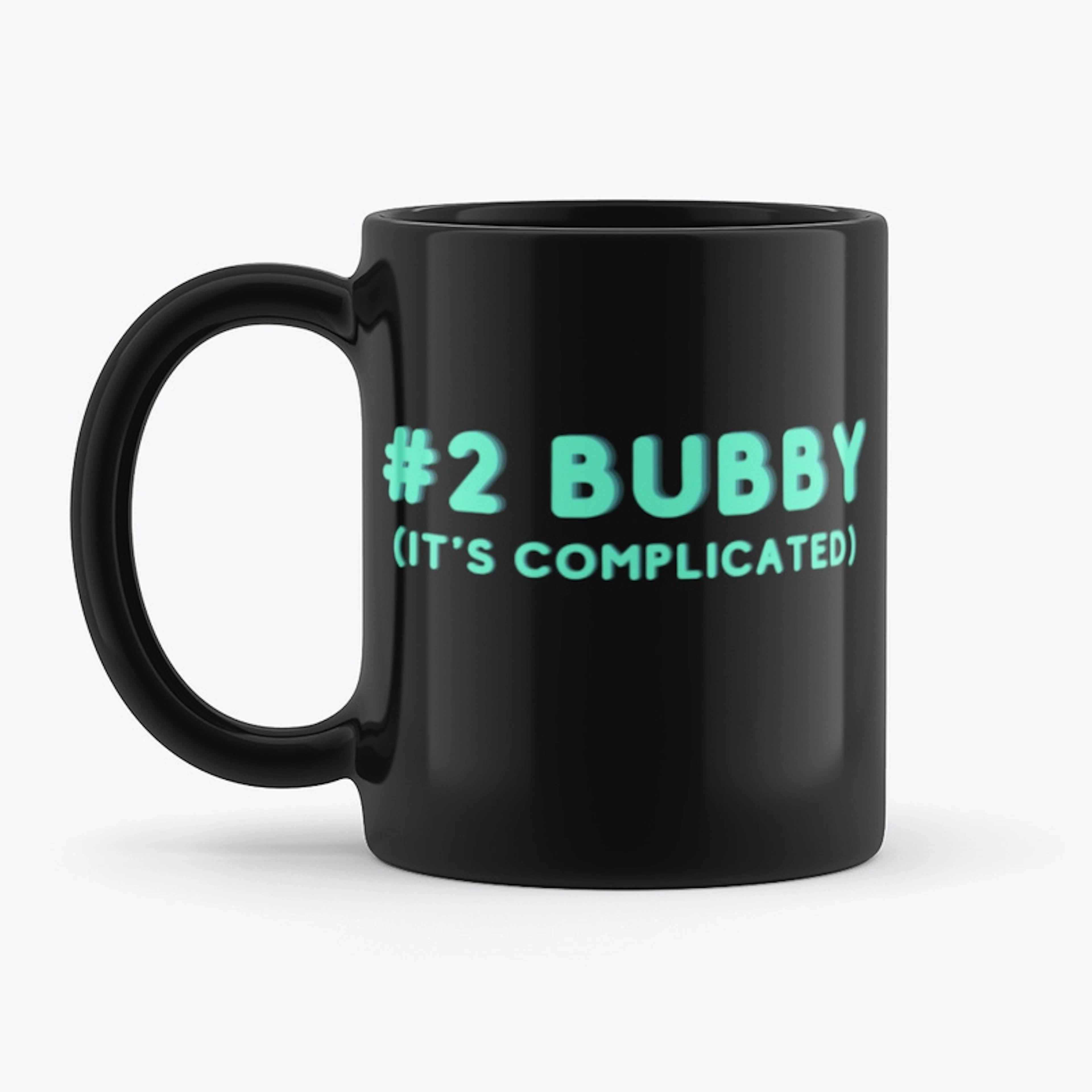 #2 Bubby Mug - Solid Black